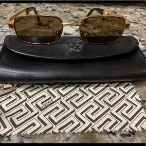 Vintage Versace Medusa Sunglasses. Mod s39 w/ case